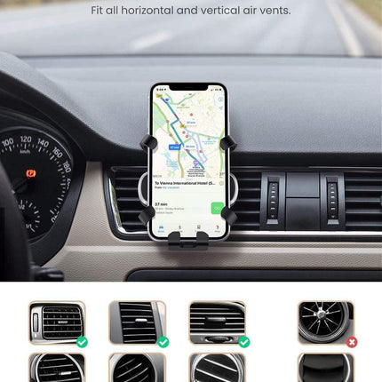 UGreen Gravity Phone Holder for Car (80539).