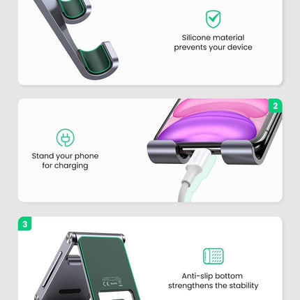 UGREEN 80708 Adjustable Aluminum Phone Holder.