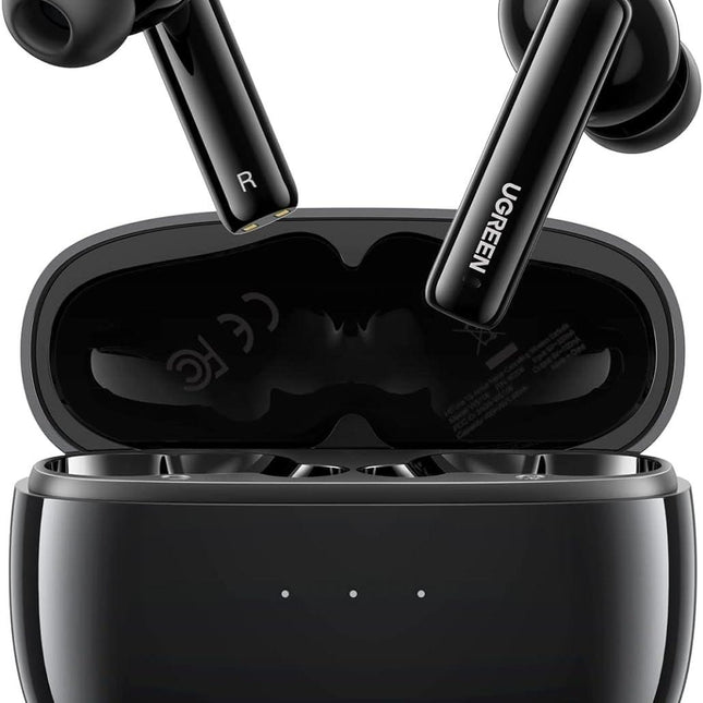 UGREEN 90401 HiTune T3 Active Noise-Cancelling Wireless Earbuds (Black).