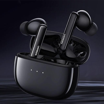 UGREEN 90401 HiTune T3 Active Noise-Cancelling Wireless Earbuds (Black).