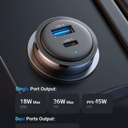 UGREEN 90645 63W USB-C Car Charger.