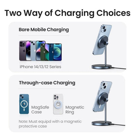 UGREEN 90668 2-in-1 Magnetic Wireless Charging Station.