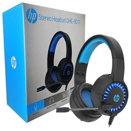 HP DHE-8011UM USB + 3.5mm with LED Stereo Gaming Headset.