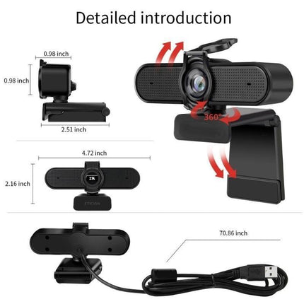WEB Camera C930 Full HD 1440P.
