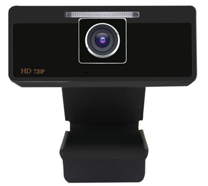 HIGH QUALITY FULL HD 720P USB2.0 WEBCAM BLACK.