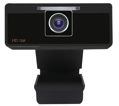 HIGH QUALITY FULL HD 720P USB2.0 WEBCAM BLACK.