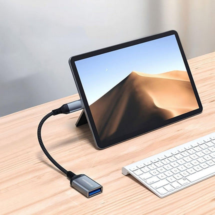 Simplecom CA131 USB-C Male to USB-A Female USB 3.0 OTG Adapter Cable.