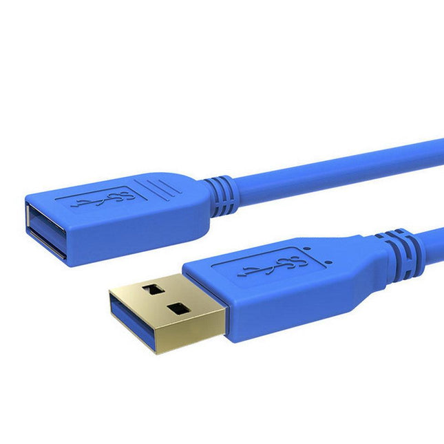 Simplcom CA315 1.5M 4FT USB 3.0 SuperSpeed Extension Cable Insulation Protected Gold Plated.