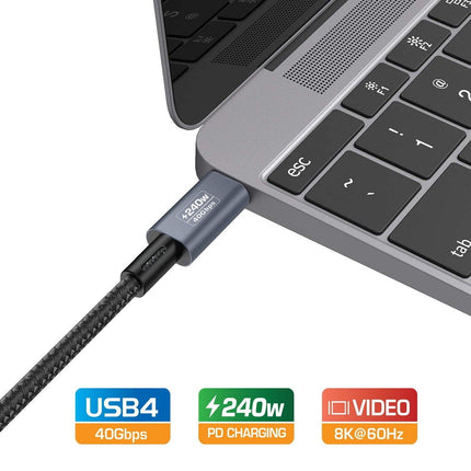 Simplecom CA612 USB-C to USB-C Cable USB4 40Gbps 5A 240W PD3.1 8K@60Hz 1.2M.