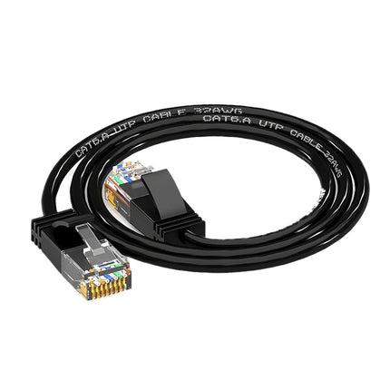 Simplecom CAE61H Ultra Slim Flexible Cat6A UTP Ethernet Cable 10Gbps 10M.
