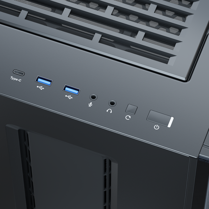Seasonic Syncro Q704 Aluminum Case with Syncro DGC-650 650W 80 Plus Gold PSU & Connect Module RED DOT AWARD WINNER 2021.