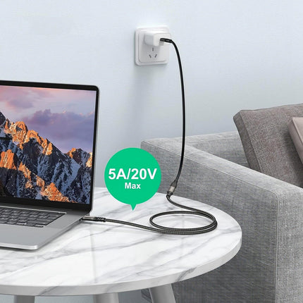 Simplecom CAU605 USB-C Male to Female Extension Cable USB 3.2 Gen2 PD 100W 20Gbps 0.5M.