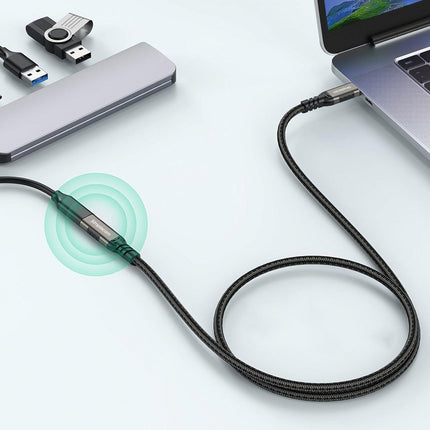 Simplecom CAU610 USB-C Male to Female Extension Cable USB 3.2 Gen2 PD 100W 20Gbps 1M.