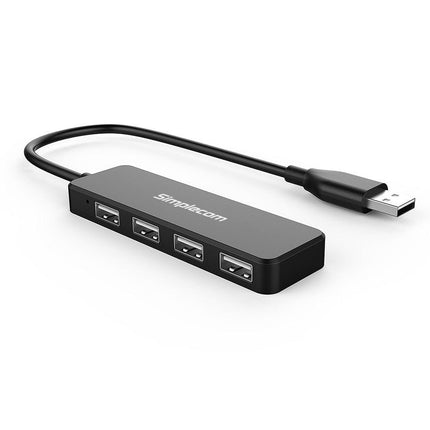 Simplecom CH241 Hi-Speed 4 Port Ultra Compact USB 2.0 Hub.