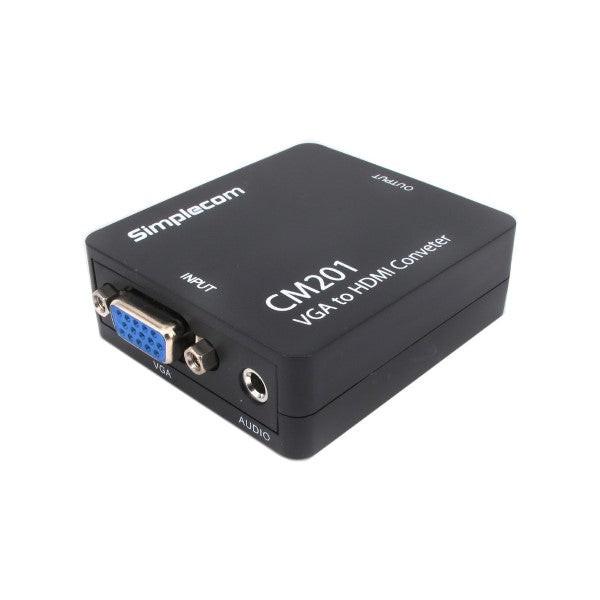 Simplecom CM201 Full HD 1080p VGA to HDMI Converter with Audio.