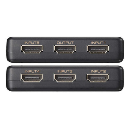 Simplecom CM305 Ultra HD 5 Way HDMI Switch 5 IN 1 OUT Splitter 4K@60Hz.