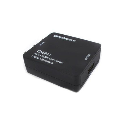 Simplecom CM401 Composite AV CVBS 3RCA to HDMI Video Converter 1080p Upscaling.