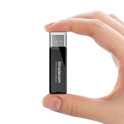 Simplecom CR301B 2 Slot SuperSpeed USB 3.0 Card Reader.