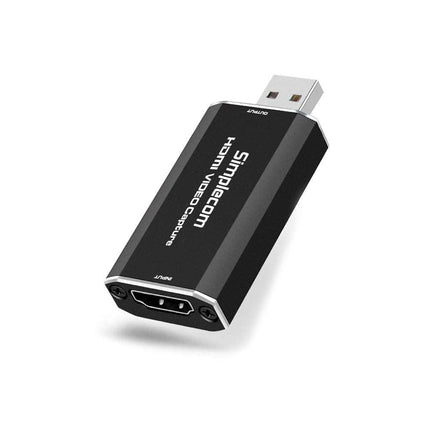 Simplecom DA315 HDMI to USB 2.0 Video Capture Card Full HD 1080p for Live Streaming Recording.