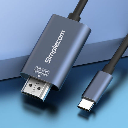 Simplecom DA322 USB-C Type-C to HDMI 2.0 Cable 2M HDCP 4K@60Hz.