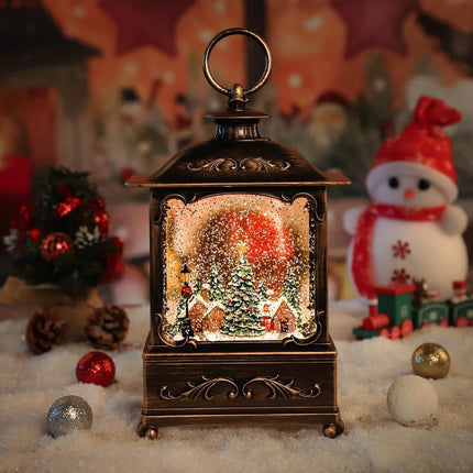 BDI Lamp-LW003-Snowman Music Lantern Sculpture Christmas.