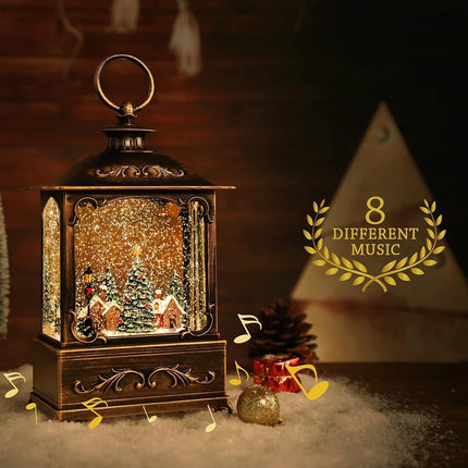 BDI Lamp-LW003-Snowman Music Lantern Sculpture Christmas.