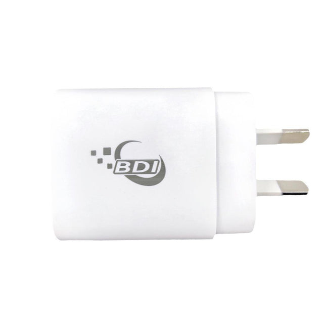 BDI 25W PD Quick Charger AU plug with USB-A and Type-C Ports.