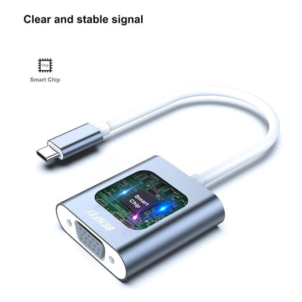 BENFEI USB C to VGA Adapter (Thunderbolt 3).