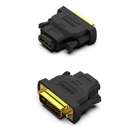BENFEI DVI to HDMI, Bidirectional DVI to HDMI Male to Female 2 Pack.