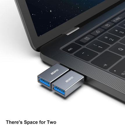 BENFEI USB C to USB 3.0 Adapter, USB C to A Male to Female Adapte.