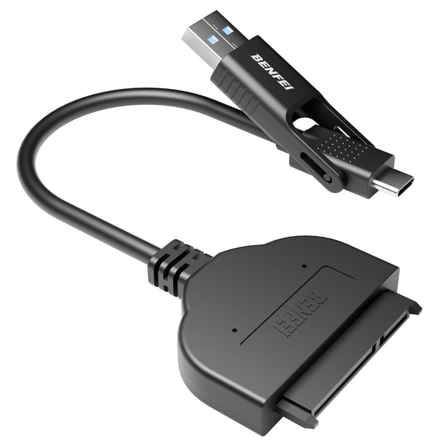 BENFEI 2in1 USB-C/USB 3.0 to SATA III Hard Driver Adapter.