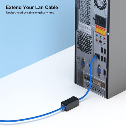BENFEI RJ45 Inline Coupler, Cat7 Cat6 Cat5e Ethernet Coupler Female to Female.