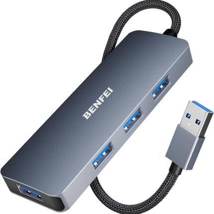 BENFEI USB 3.0 4-port Hub USB A Splitter Ultra-Slim.