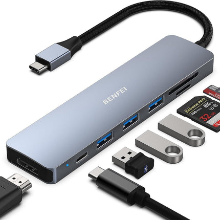 BENFEI USB C HUB 7-in-1.