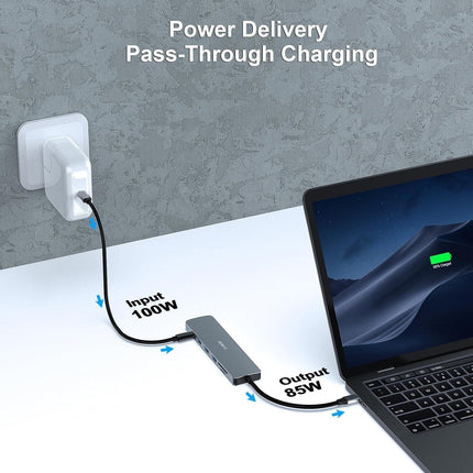 BENFEI USB C HUB 7-in-1.