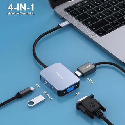 BENFEI USB C HUB 4-in-1.