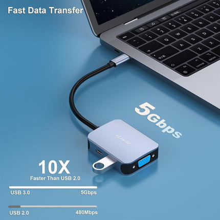 BENFEI USB C HUB 4-in-1.