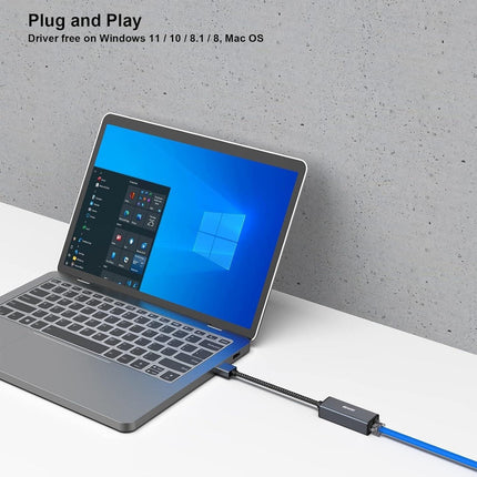 BENFEI USB 3.0 to Gigabit Ethernet Adapter.