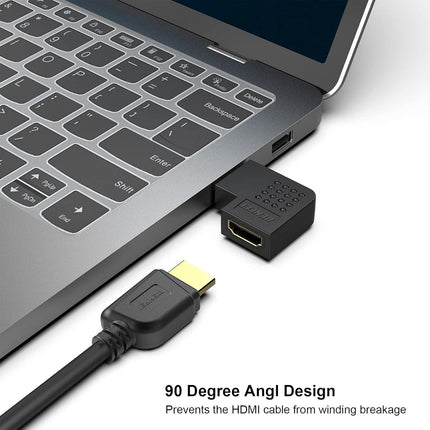 BENFEI HDMI Male to Female Right Angle 90 Degree Adapter.