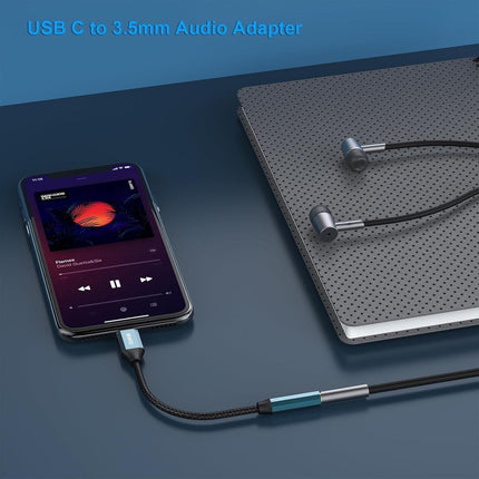 BENFEI USB-C to 3.5mm Audio Jack Adapter.