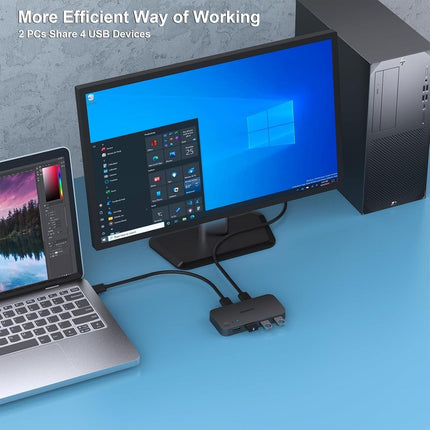 BENFEI 4-port USB 3.0 Switch.