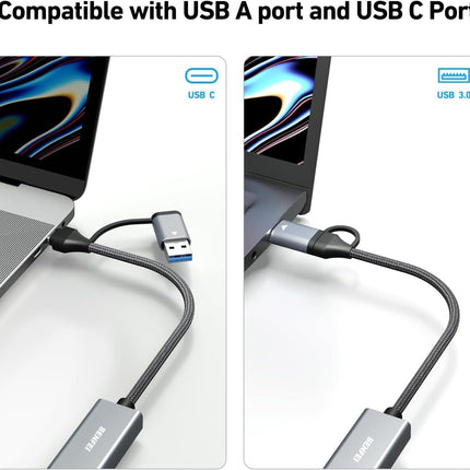 BENFEI Video/Audio Capture Card Supporting Full HD 1080P.