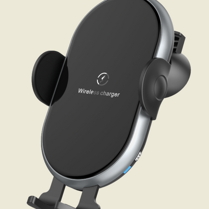 C366: Automatic Clamping Wireless Car Charger,with backlight.