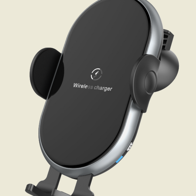 C366: Automatic Clamping Wireless Car Charger,with backlight.