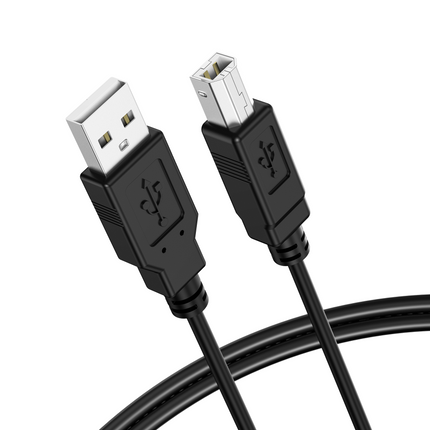 Choetech AB0060-1M USB A to B Printer 1meter Cable Black.