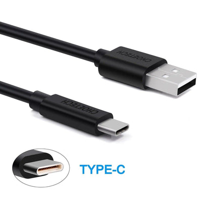 CHOETECH AC0004 USB-A to USB-C Charge & Sync Cable 3M Black.