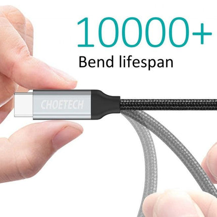 CHOETECH AC0007-102GY USB 3.0 Type-A to Type-C Cable 2M.
