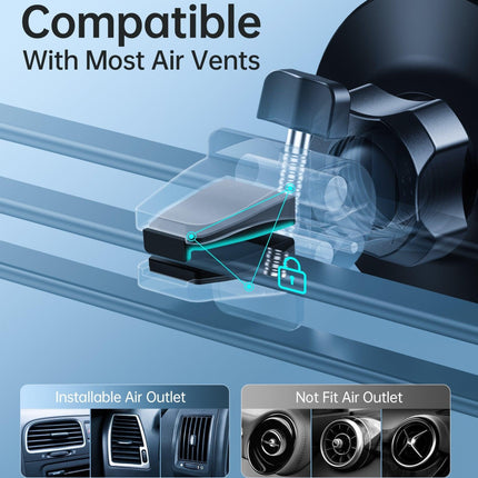 CHOETECH AT0004 Magsafe iPhone 12 Magnetic Car Mount Car Air Vent Phone Holder.