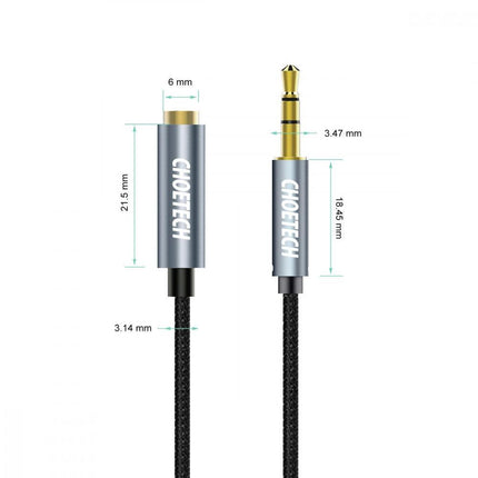 CHOETECH AUX001 3.5mm Stereo Audio Extension Cable 2M.