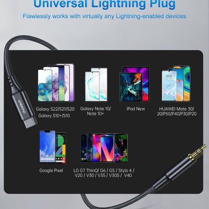 CHOETECH AUX008 Type-C To 3.5mm Audio Cable 2M.